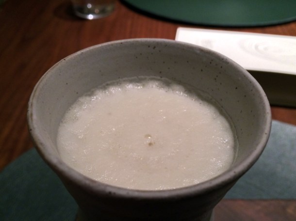 camomile milkshake at fera at claridge's