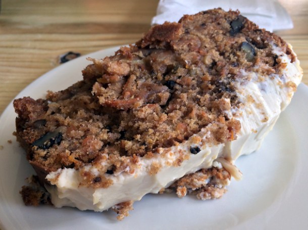 carrot cake at rawduck