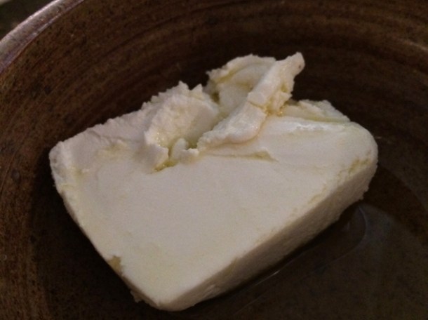 rove des garrigues goat's cheese at rawduck