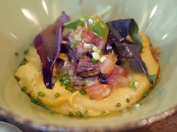 chickpea puree at iberica marylebone