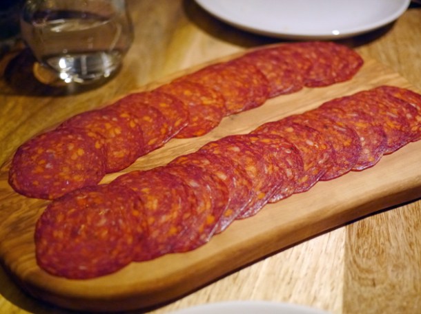 chorizo at bilbao berria london