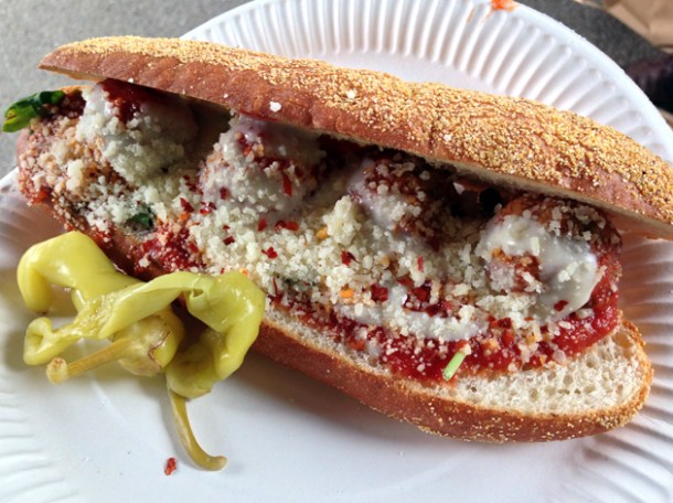 meatball sub from capish