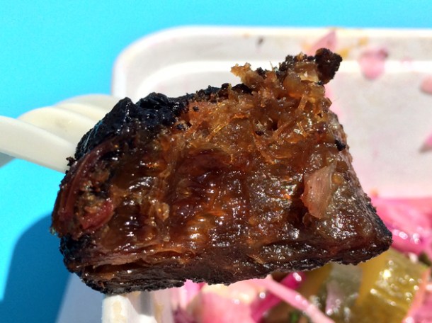 brisket burnt end from howard's meat co