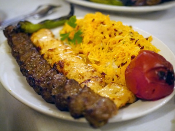 mix grill platter at azerbaijan finchley