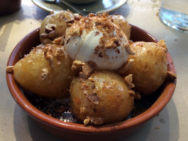 loukoumades at opso