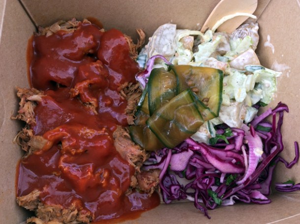 pulled pork from bbq lab street food