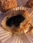 inside black sesame balls at courtesan