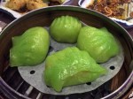 wasabi prawn dumplings at phoenix palace