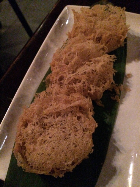 yam croquette at firecracker