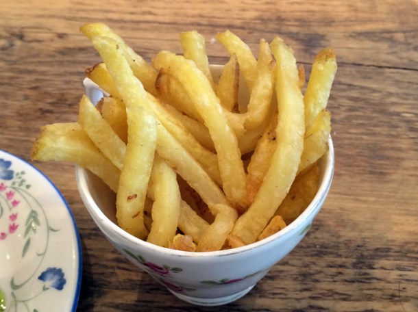 beef dripping chips at bobo social