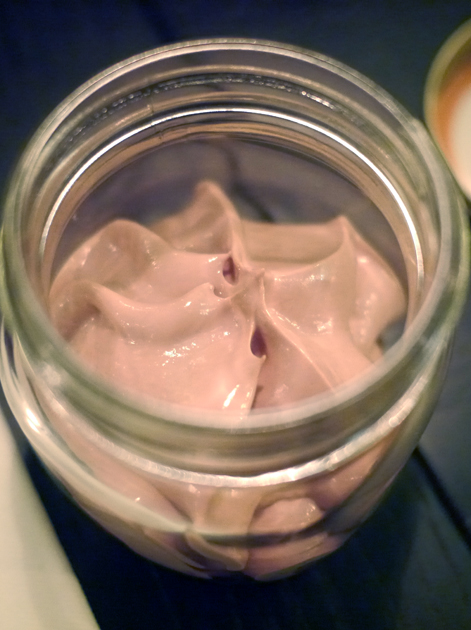chicken liver mousse at tredwells