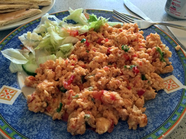 frittata at blue nile cafe woolwich