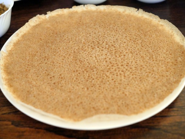 injera at blue nile cafe woolwich