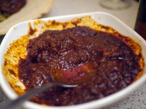 lamb kilwa at blue nile cafe
