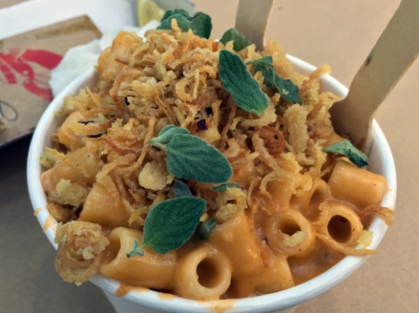 lobster mac and cheese from b.o.b.'s lobster