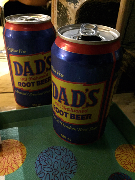 root beer at lobster kitchen