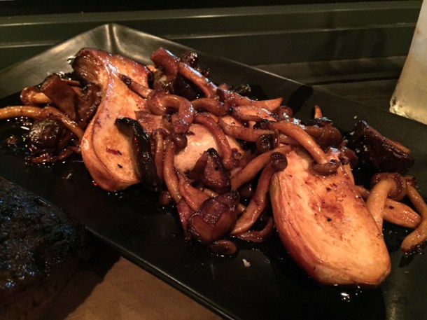 mushrooms at hotbox