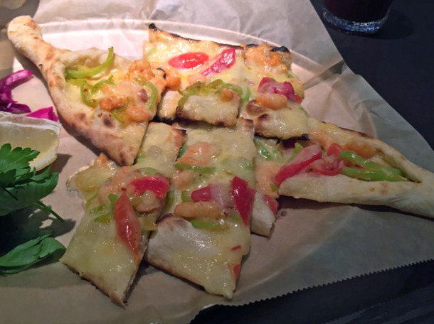 shrimp pide at babaji pide