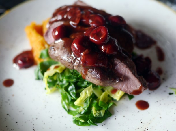 venison at le chalet