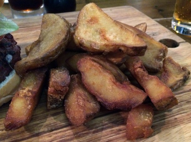 chips at the thirsty bear
