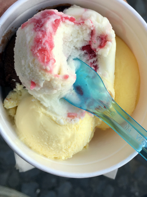 gelato from fatamorgana rome