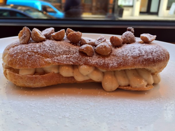 hazelnut eclair at portland