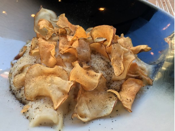 oysters with artichoke cream at portland
