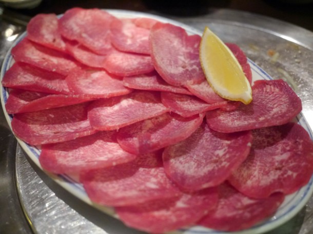 beef tongue at jingogae