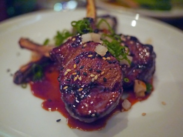 lamb cutlets at bo drake