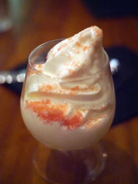 popping candy soft serve ice cream at bo drake