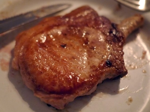 pork loin at blacklock