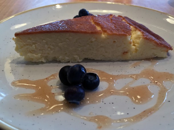 cheesecake at morada brindisa asador