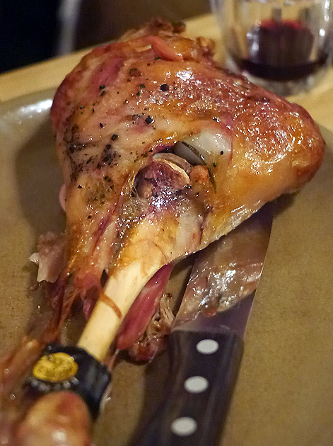 milk fed lamb leg at morada brindisa asador