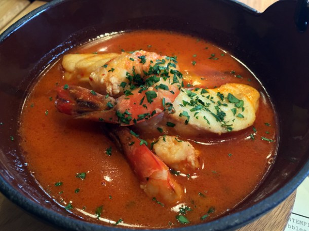 monkfish and potato stew at morada brindisa asador