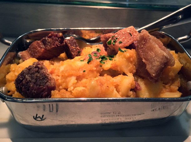 potatoes and pork at morada brindisa asador