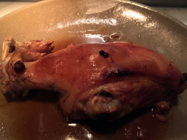 roast suckling pig leg at morada brindisa asador