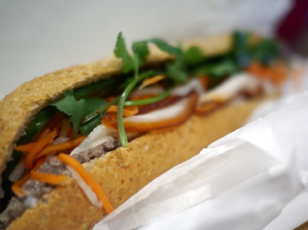 special banh mi at viet baguette