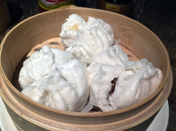 cha siu bao at the duck and rice