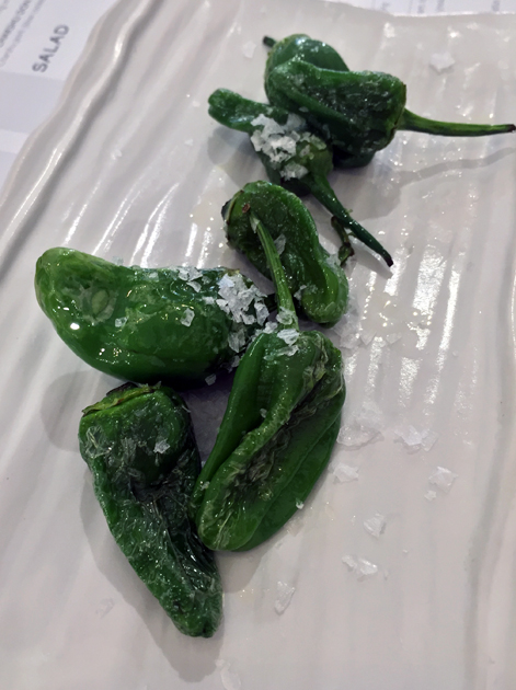 padron peppers at muga