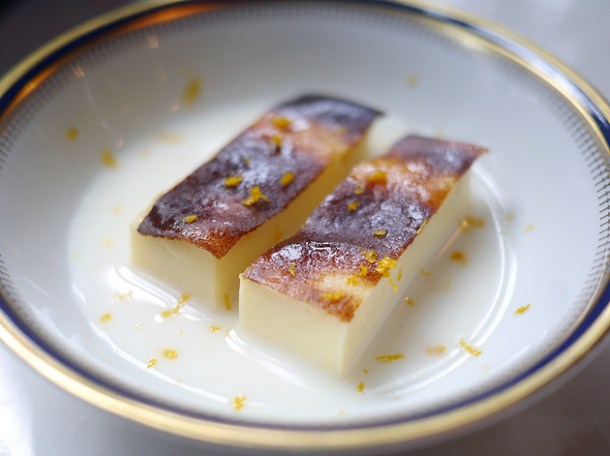 tigelada pudding at taberna do mercado