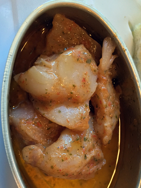 tinned cod at taberna do mercado