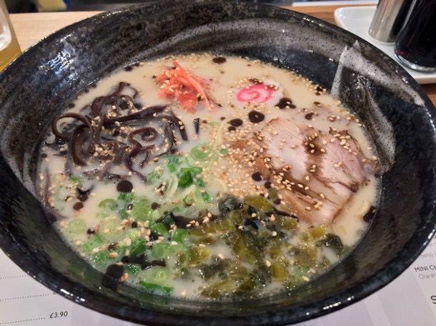 tonkotsu ramen at muga