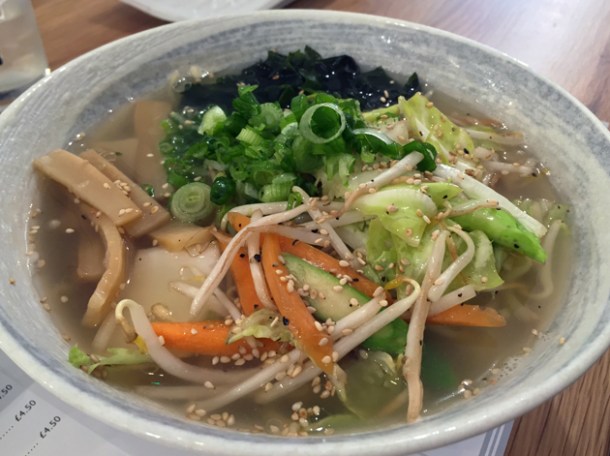 yasai ramen at muga