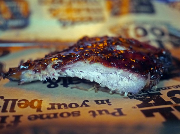 baby back ribs at grillstock london