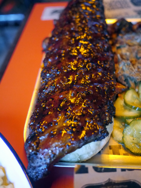 baby back ribs at grillstock walthamstow