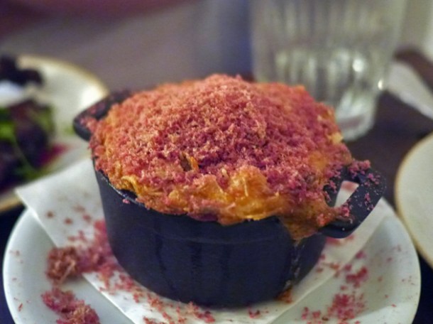beef dust cauliflower cheese at rök