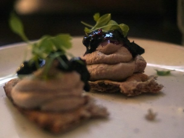 duck pate at rök
