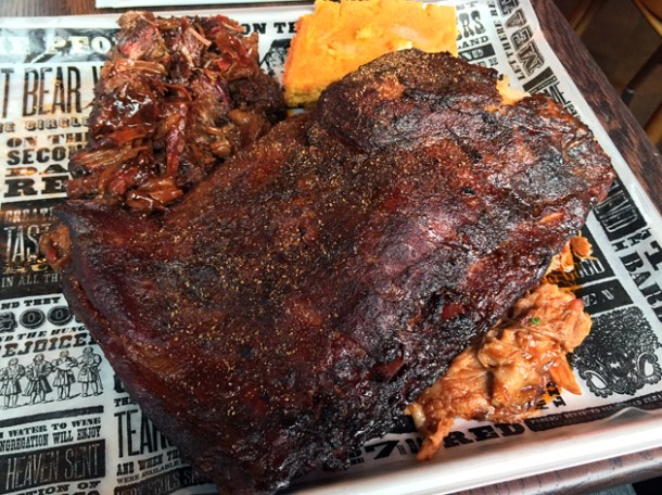 let there be meat at red's true barbecue shoreditch