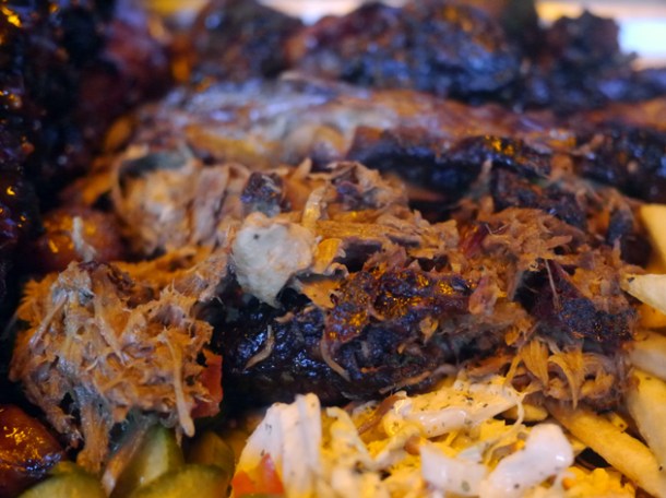 pulled pork at grillstock walthamstow