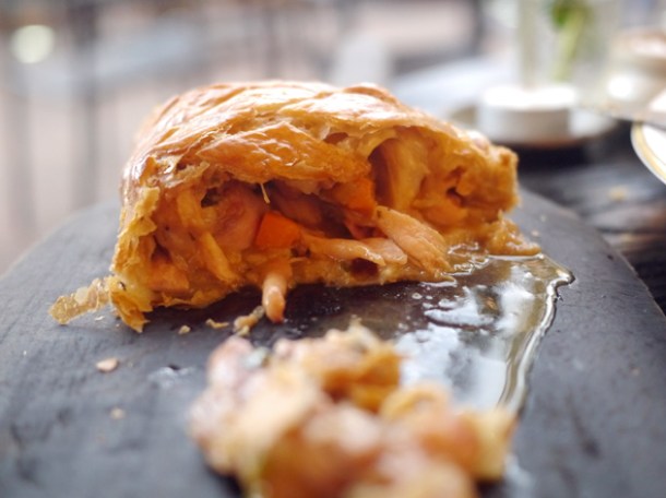 rabbit pasty at paradise garage